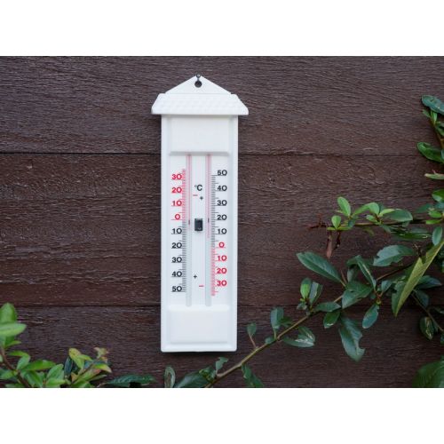 Outside living Muurthermometer min-max kunststof - afbeelding 3