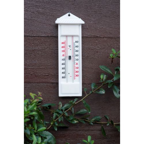 Outside living Muurthermometer min-max kunststof - afbeelding 2