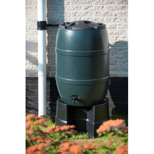 Regenton 210l zwart - afbeelding 2