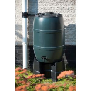 Regenton 210l zwart - afbeelding 2