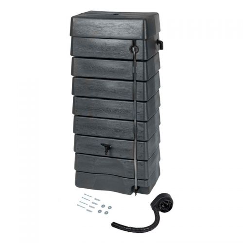Regentank 276 l antraciet - afbeelding 1