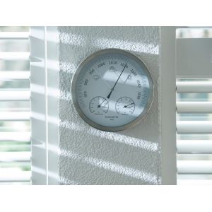 Outside living Thermo/baro+vochtigheidsmeter d20cm - afbeelding 2
