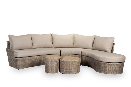 Own Living Alvera lounge set (5), Mexican sand