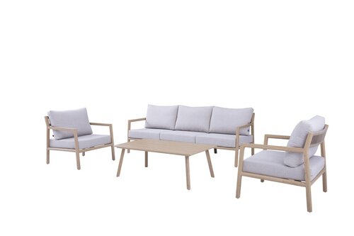 Own Living Ernesto lounge set 4-delig, Sand - afbeelding 1