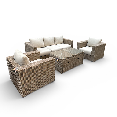 Own Living Houston lounge set , Mexican sand