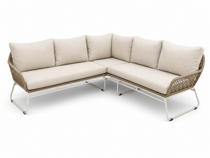 Own Living Lorence hoekset , Sahara dust, Frame ALU Pearl