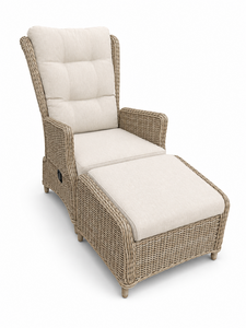 Own Living Pianoro stoel met footstool