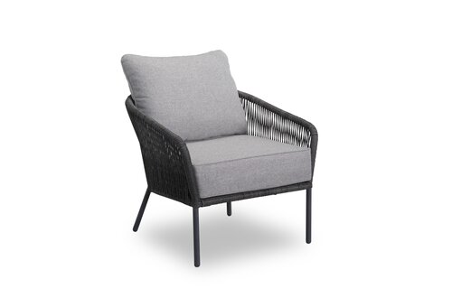 Own Living Rodina low dining stoel, Sahara dust, Frame pearl