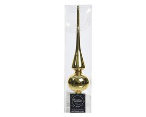 Decoris Piek glas - licht goud - Ø 6 cm