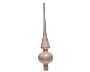 Decoris Piek glas - poederroze - Ø 6 cm