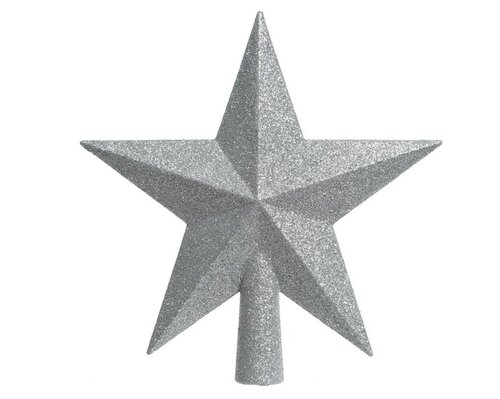 Decoris Piek polystyreen - zilver - 4,2 × 19 × 19 cm