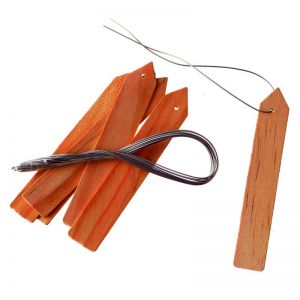 Outside living Plantenetiketten hout geel l10cm - afbeelding 1