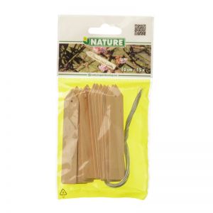 Outside living Plantenetiketten hout natur. l10cm - afbeelding 2