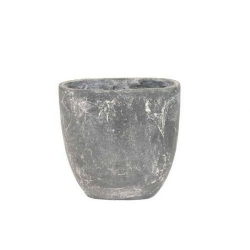 Ter Steege Planter Anne blue stone D26x13 H25 ES/23