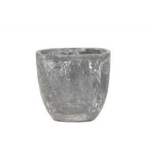 Ter Steege Planter Anne blue stone D26x13 H25 ES/23