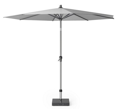 Platinum parasol Riva ø300 lichtgrijs - afbeelding 1