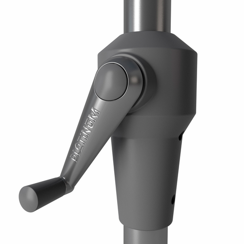 Platinum parasol Riva premium ø300 Havana - afbeelding 4
