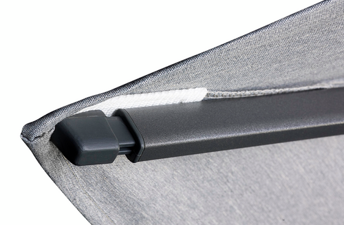 Platinum zweefparasol Challenger T¹ ø350 antraciet - afbeelding 6