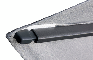 Platinum zweefparasol Challenger T¹ ø350 antraciet - afbeelding 6
