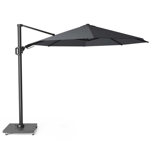 Platinum zweefparasol Challenger T² premium ø350 Faded black - afbeelding 1