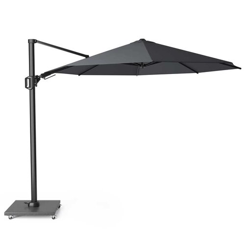 Platinum zweefparasol Challenger T² premium ø350 Faded black - afbeelding 2