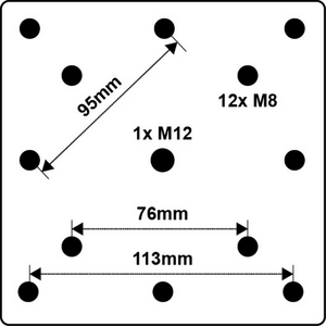 Platinum zweefparasol Ingraaf parasolvoet - afbeelding 9
