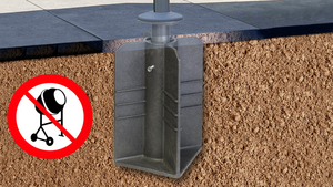 Platinum zweefparasol Ingraaf parasolvoet - afbeelding 5