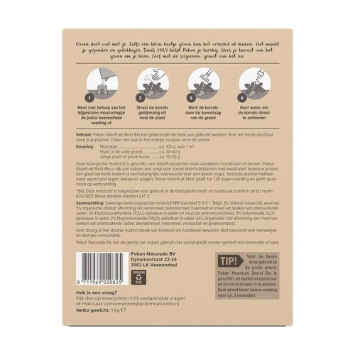 Pokon Bio Kleinfruitmest - afbeelding 2