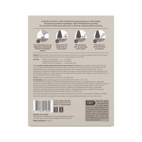 Pokon Conifeer & Taxus Mest - afbeelding 2