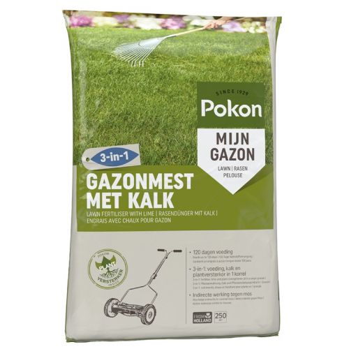 Pokon Gazonmest met Kalk 3-in-5 - afbeelding 3