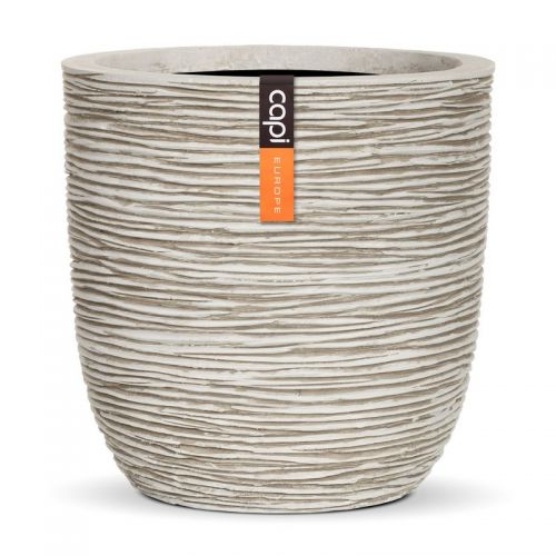 Capi pot bol rib 42x40 ivoor