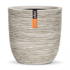 Capi pot bol rib 42x40 ivoor
