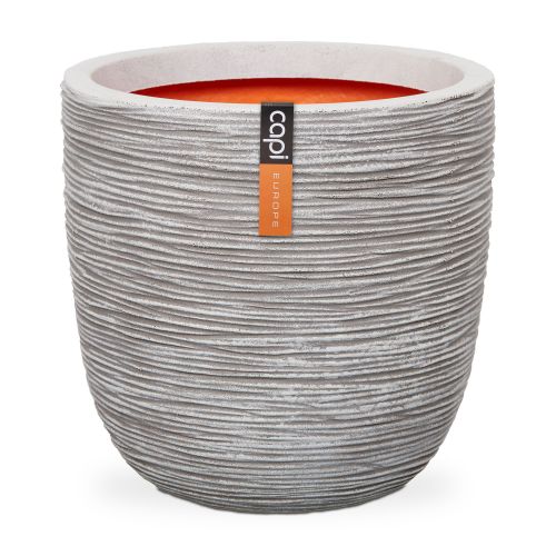 Capi pot bol rib nl d54h52cm ivoor