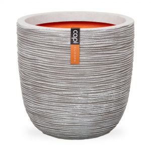 Capi pot bol rib nl d54h52cm ivoor