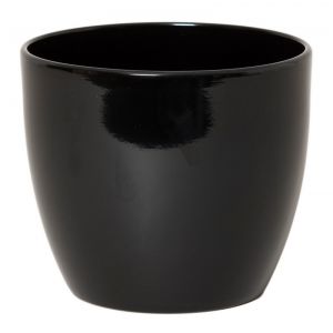 Floran pot boule d10.5 h8.5 cm zwart es/9