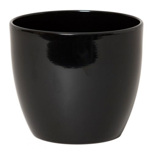 Floran pot boule d15.5 h13.5 cm zwart es/13