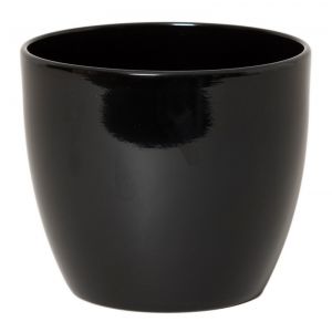 Floran pot boule d15.5 h13.5 cm zwart es/13