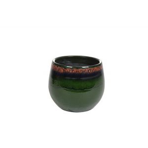 Ter Steege Pot Charlotte green D19 H16