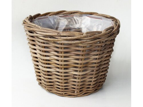Van der Leeden Pot d20h16cm antiek grijs
