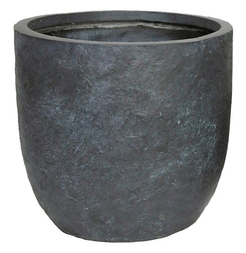 Mega Collections Arizona Egg Pot Graphite D32H31