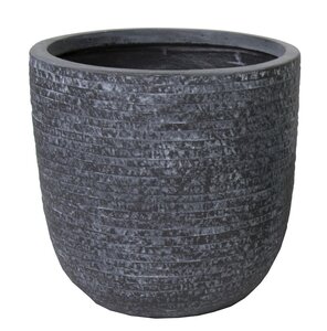 Mega Collections Utah Egg Pot Graphite D45H43