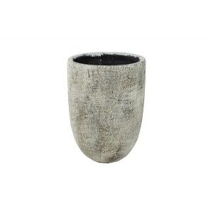 Ter Steege Pot hoog Anne white earth D16 H22