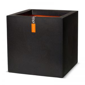 Capi pot vierkant smooth nl 40x40x40 zwart