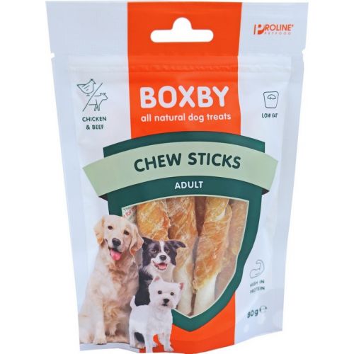 Proline Boxby chew stick met kip 80 gram - afbeelding 2
