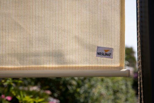 Nesling Coolfit rolgordijn, B 0,98 x L 2,4m, Gebroken Wit. - afbeelding 2