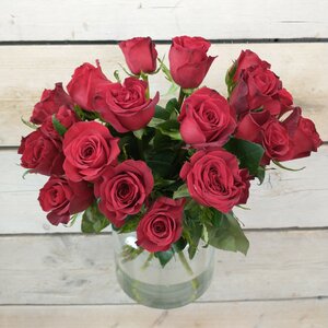 Rozen rood moederdag (prijs per stuk)