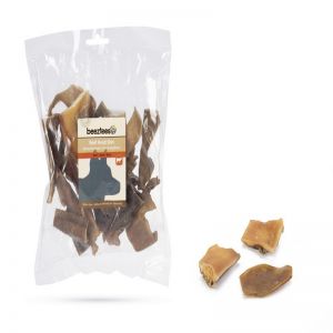 Beeztees Runderkophuidstukjes - Hondensnack - 250 gram