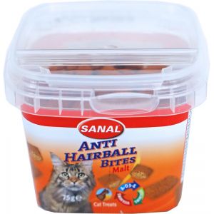 Sanal kat anti hairball cups 75 gram