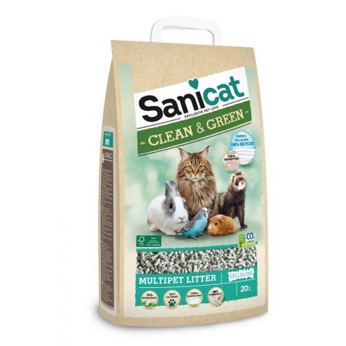 Sanicat Clean & Green Papierkorrel 20L
