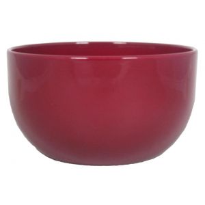 Floran schaal boule d26 h14 cm wijnrood 3x es/12